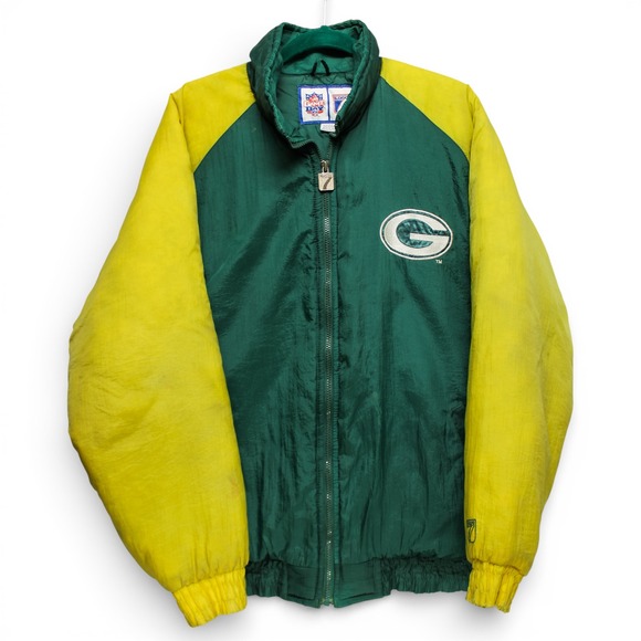 LOGO 7 Other - Logo 7 Green Bay Packers Jacket Mens Large Green Yellow Good Vintage 90s NFL